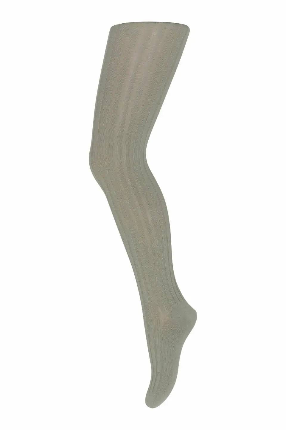 Cotton Rib Tights Desert Sage mp Denmark | Zirkuss
