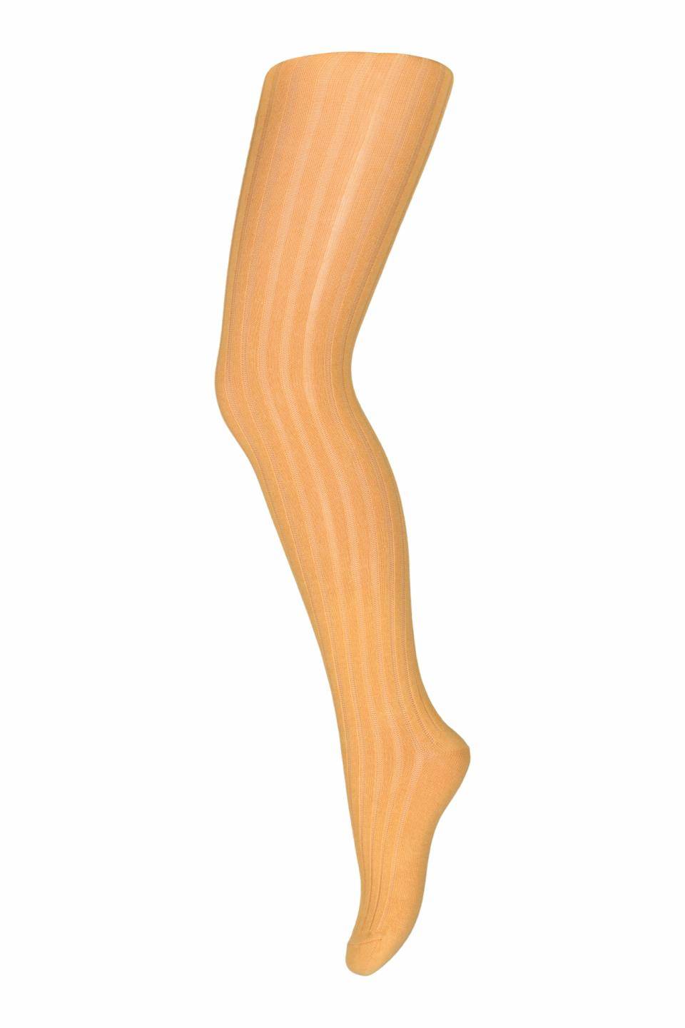 Cotton Rib Tights Ochre mp Denmark | Zirkuss