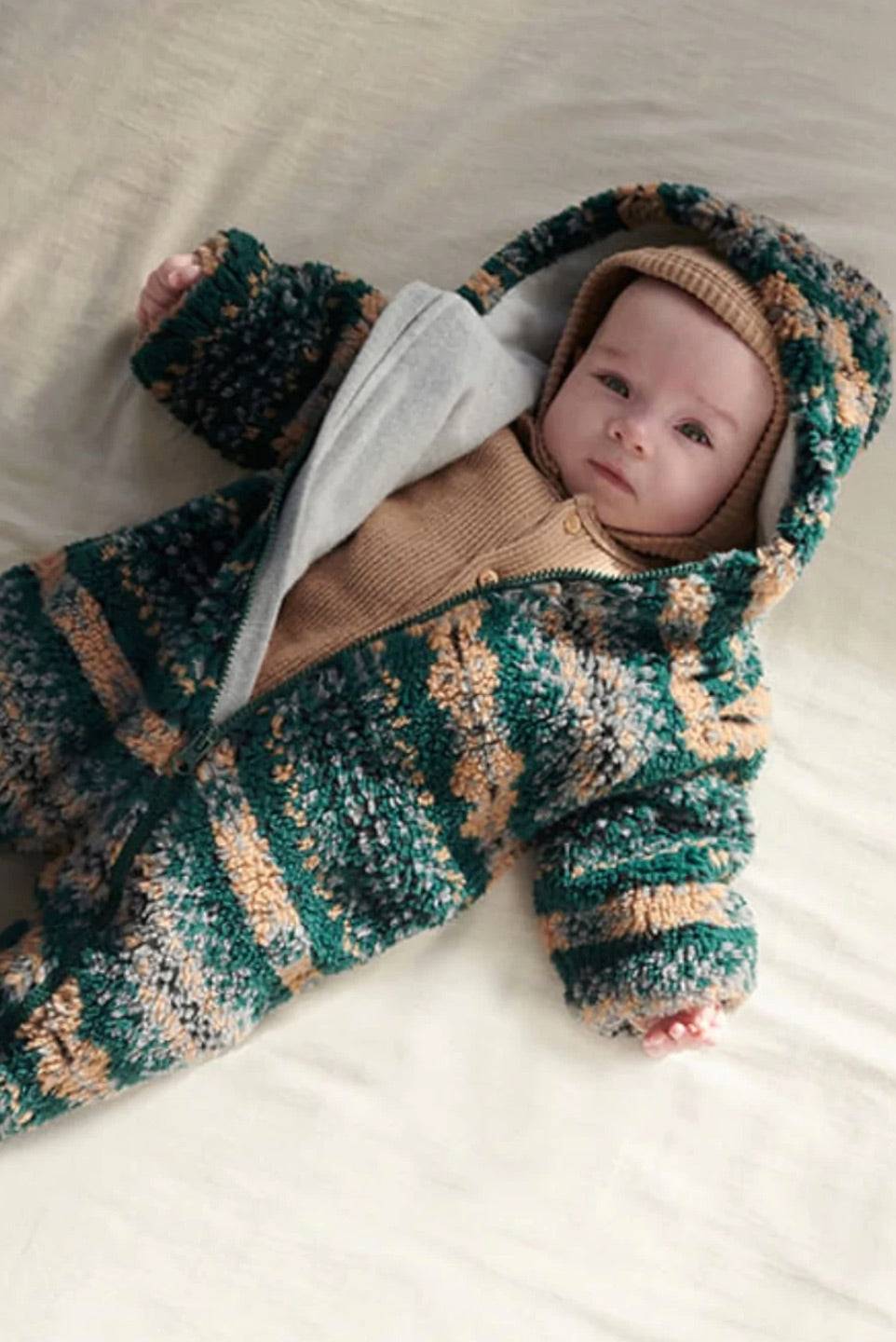 Koko Ethnic Sherpa Onesie Baby My Little Cozmo | Zirkuss