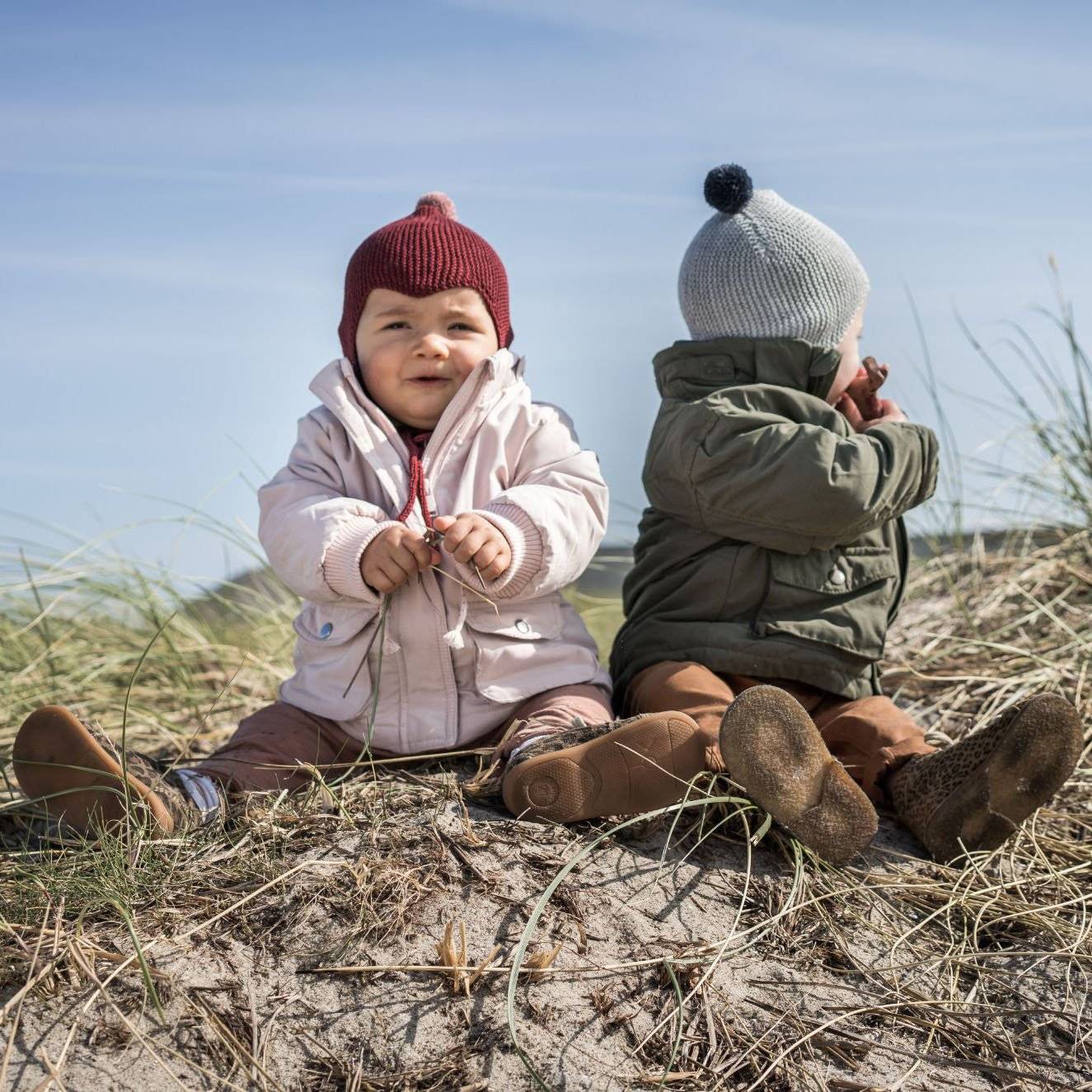 Merino Hat Asta & August Dusty Seagreen - Zirkuss
