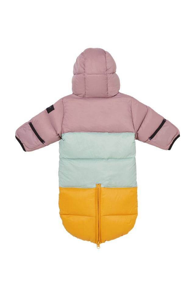 SNOWBIRD Winter Parma Colorblock - Down Baby Warmer - Zirkuss