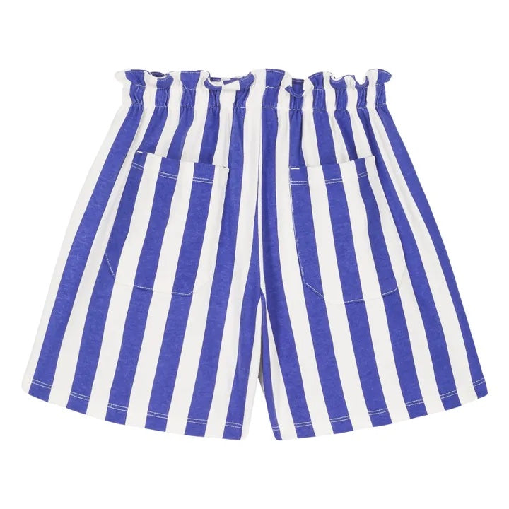 Short Matteo Jersey Mediterrane Streifen