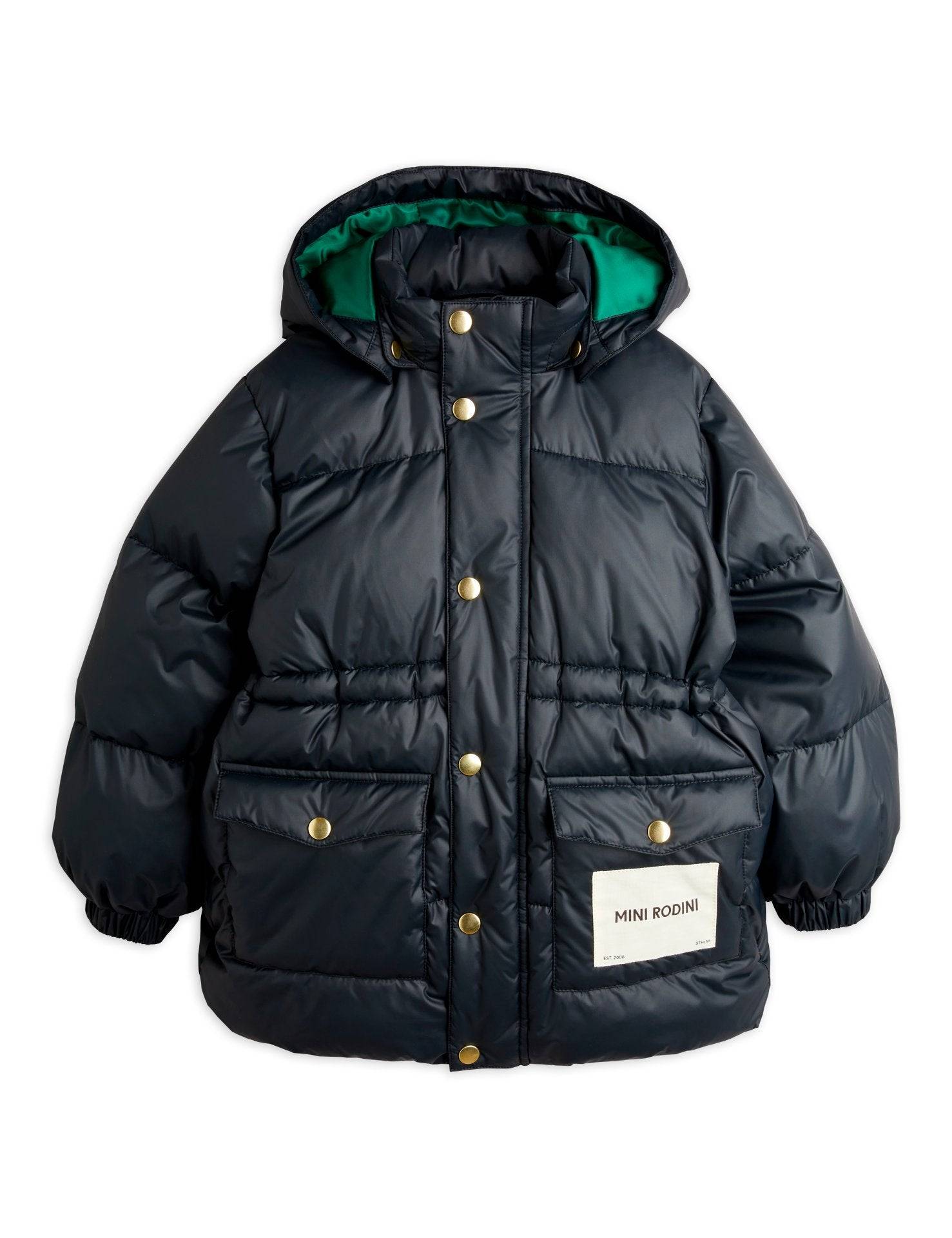 Heavy Puffer Jacke Blau