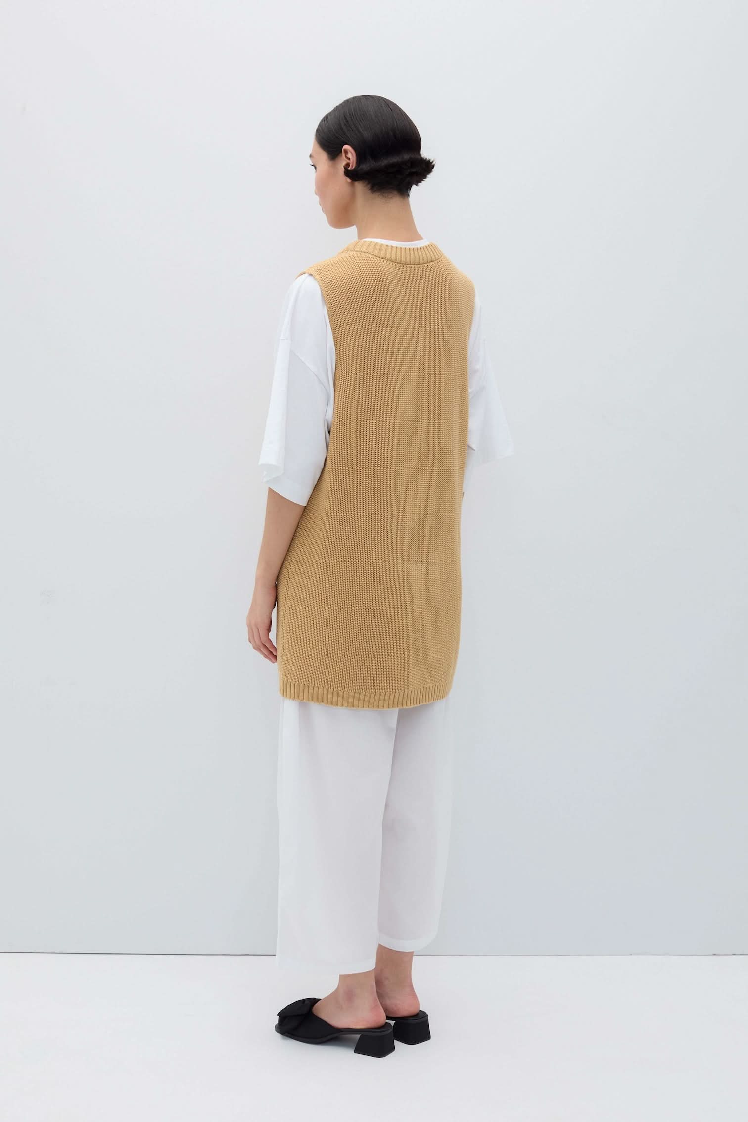 Rimini Vest toffee