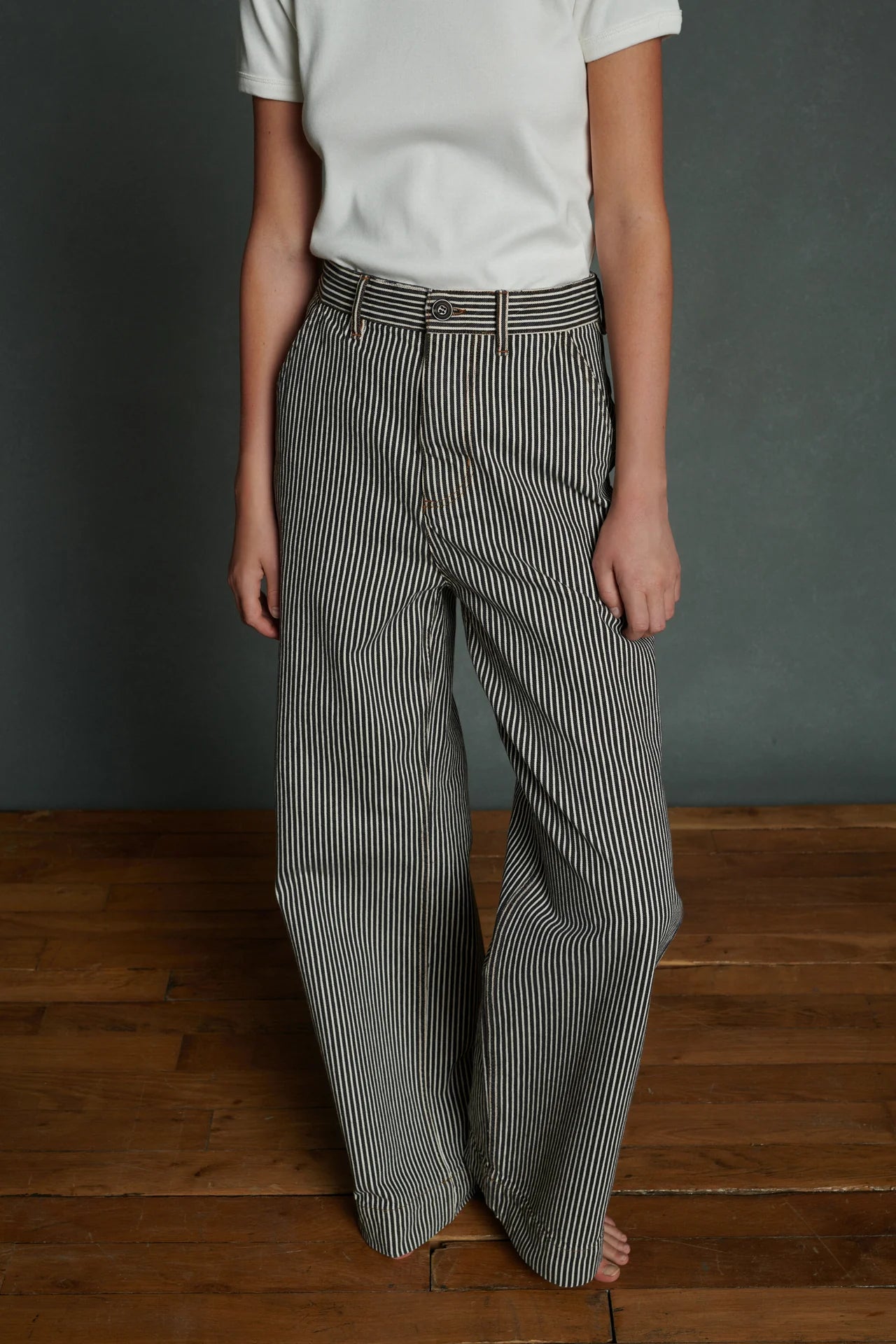 Alissio Pants Noir Blanc