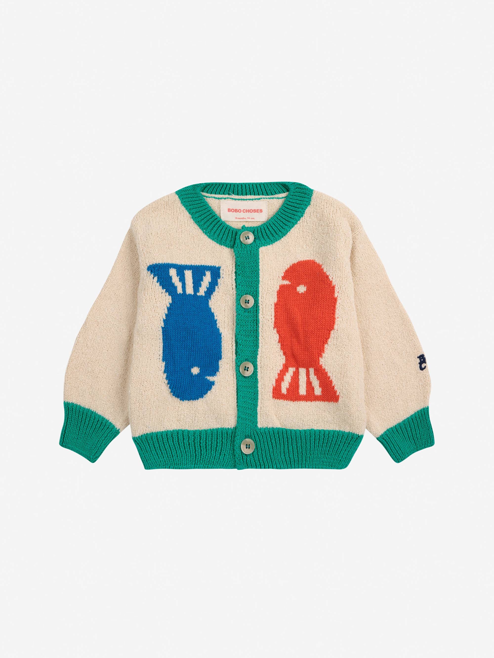 Baby Lucky Fish Cardigan