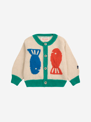 Baby Lucky Fish Cardigan