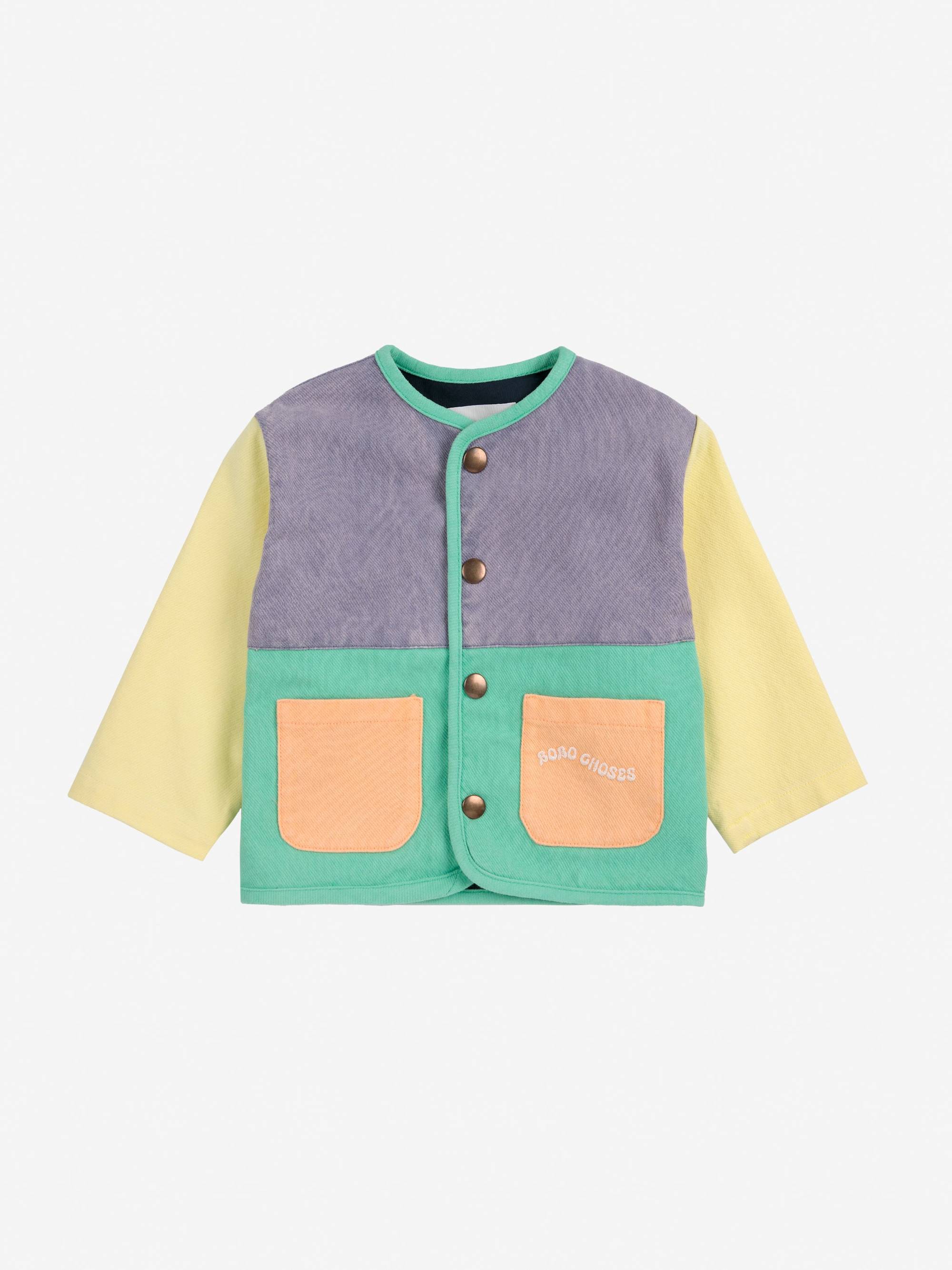 Baby Color Block Woven Jacket