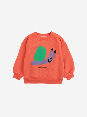 Baby Funny snail sweatshirt