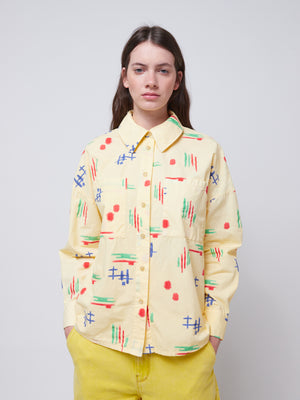 Multicolor Print Relaxed Shirt