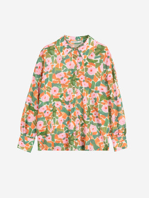 Floral Print Relaxed Shirt