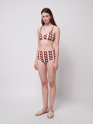 Geometrical Print Bikini Bottom