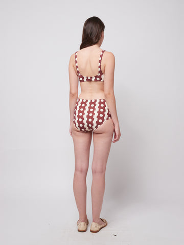 Geometrical Print Bikini Bottom