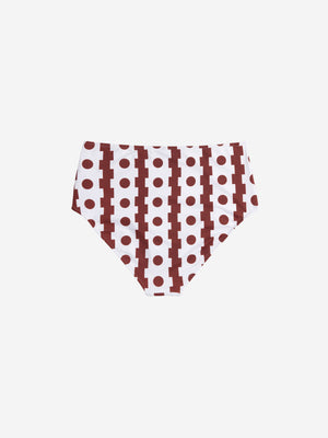 Geometrical Print Bikini Bottom