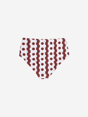 Geometrical Print Bikini Bottom