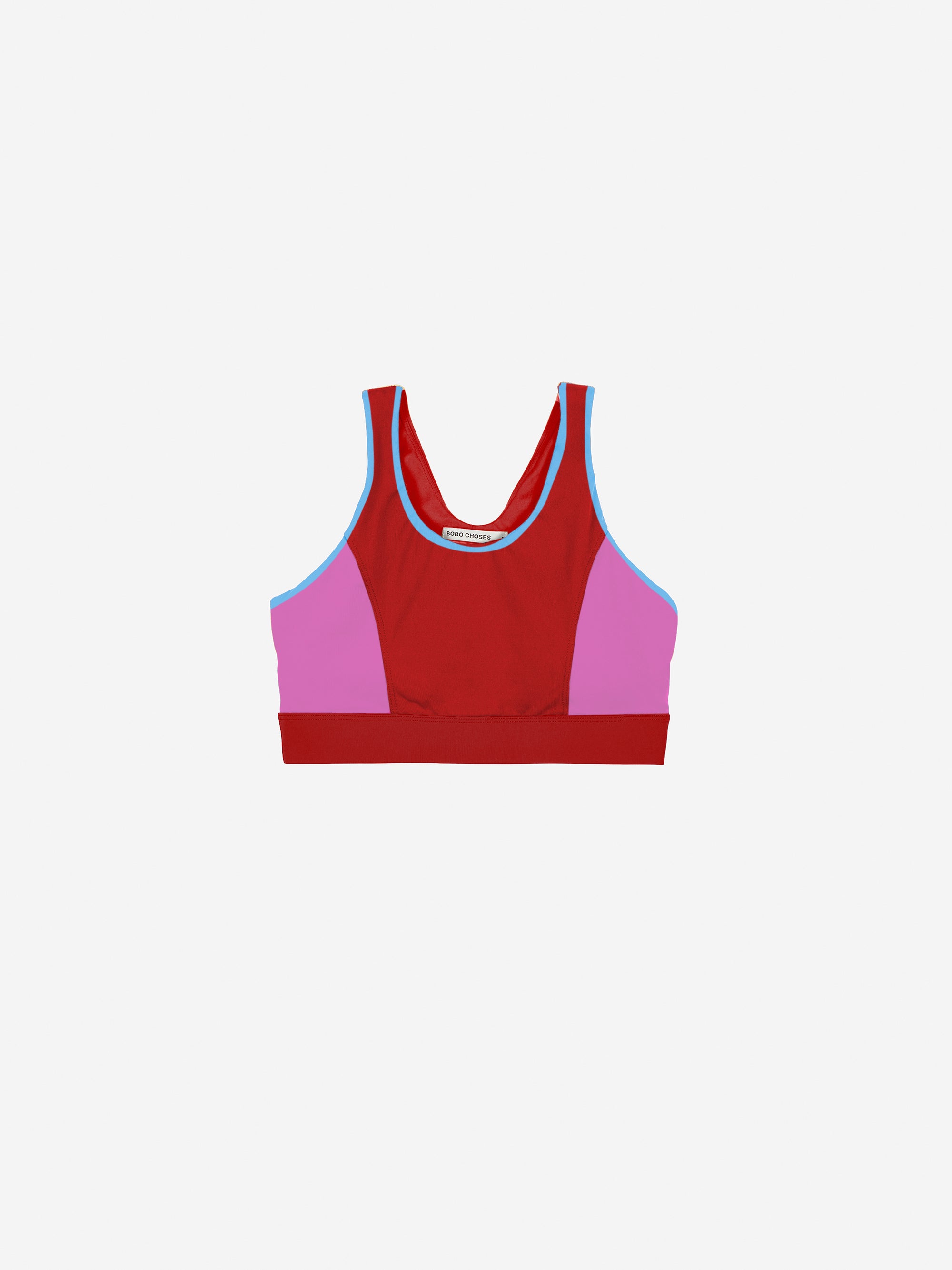 Color Block Ribbed Tank Top