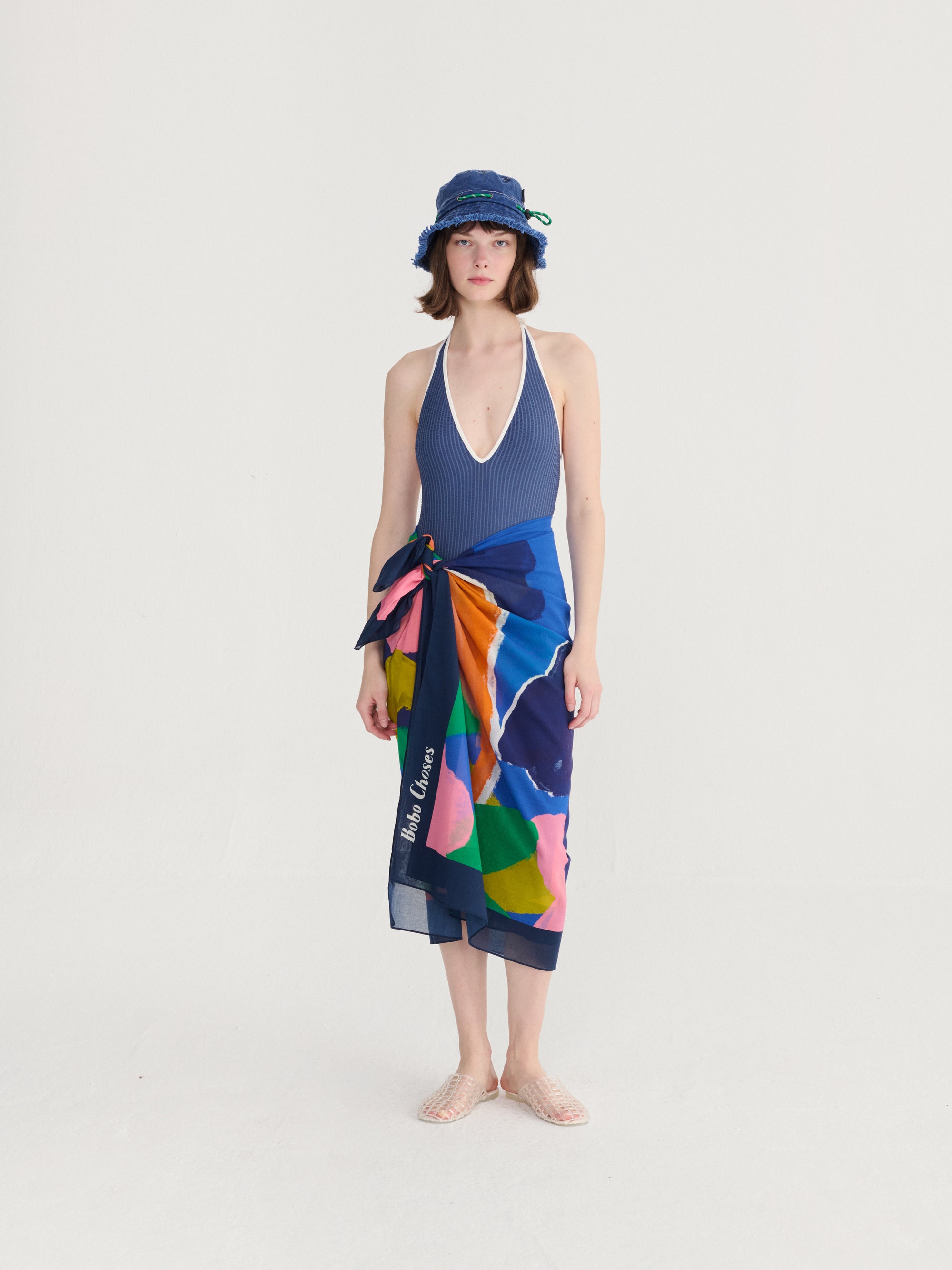 Blooming Color Cotton Sarong