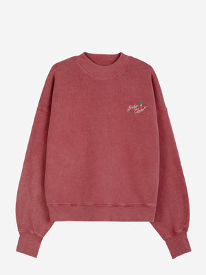 Bobo Choses Embroidery Mock-Neck Sweatshirt