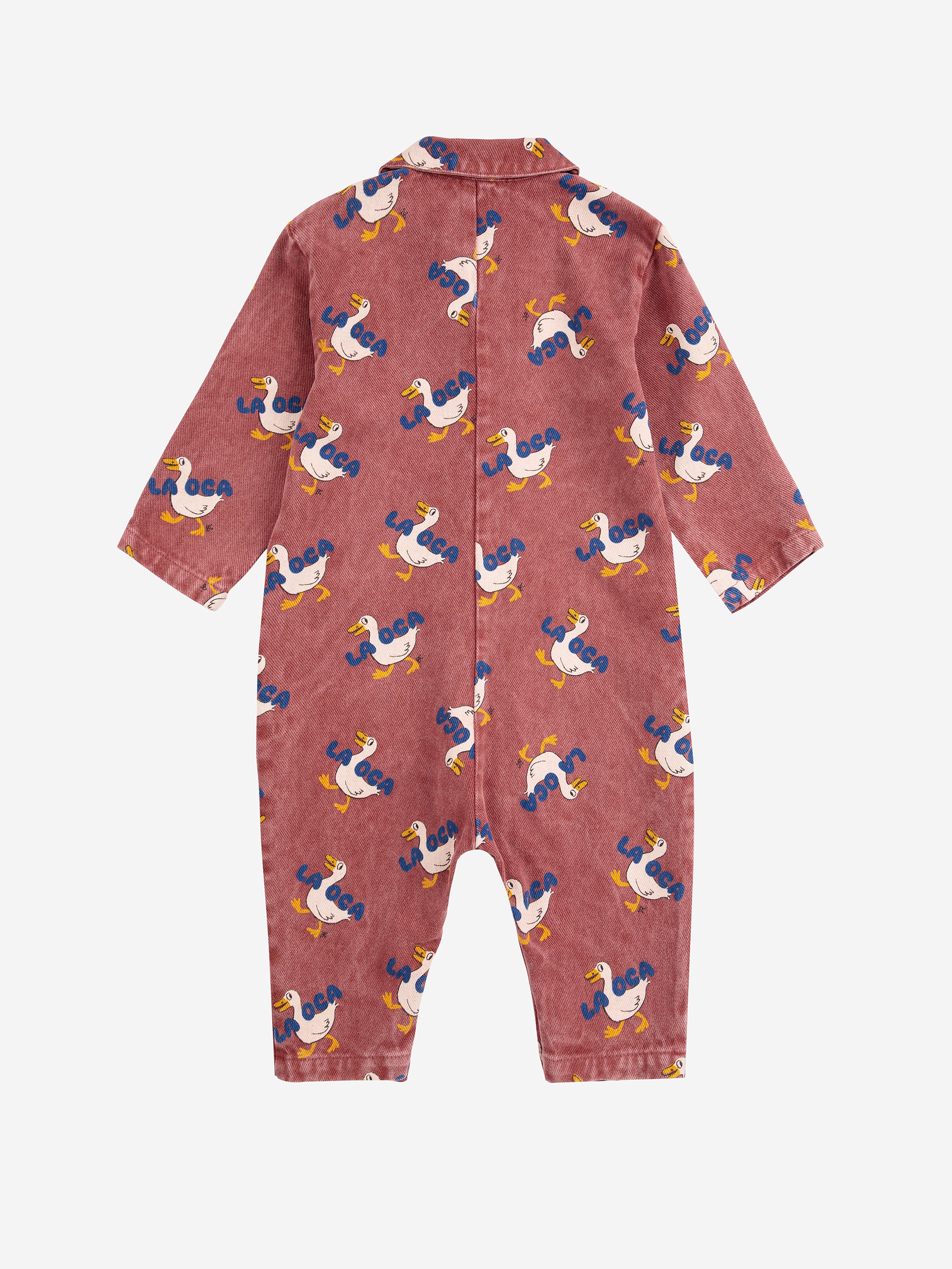 Baby Multicolor Stripes denim overal