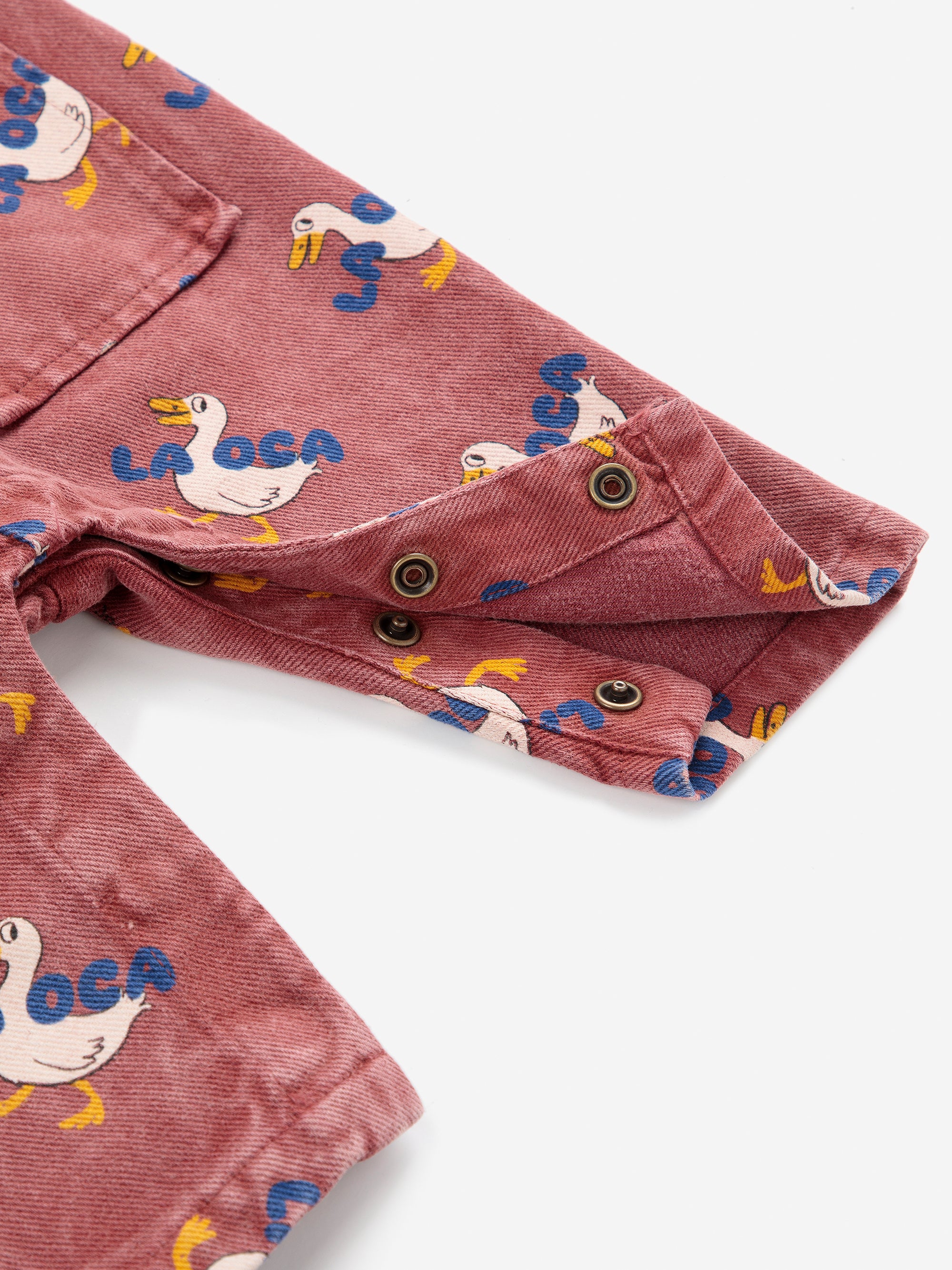 Baby Multicolor Stripes denim overal