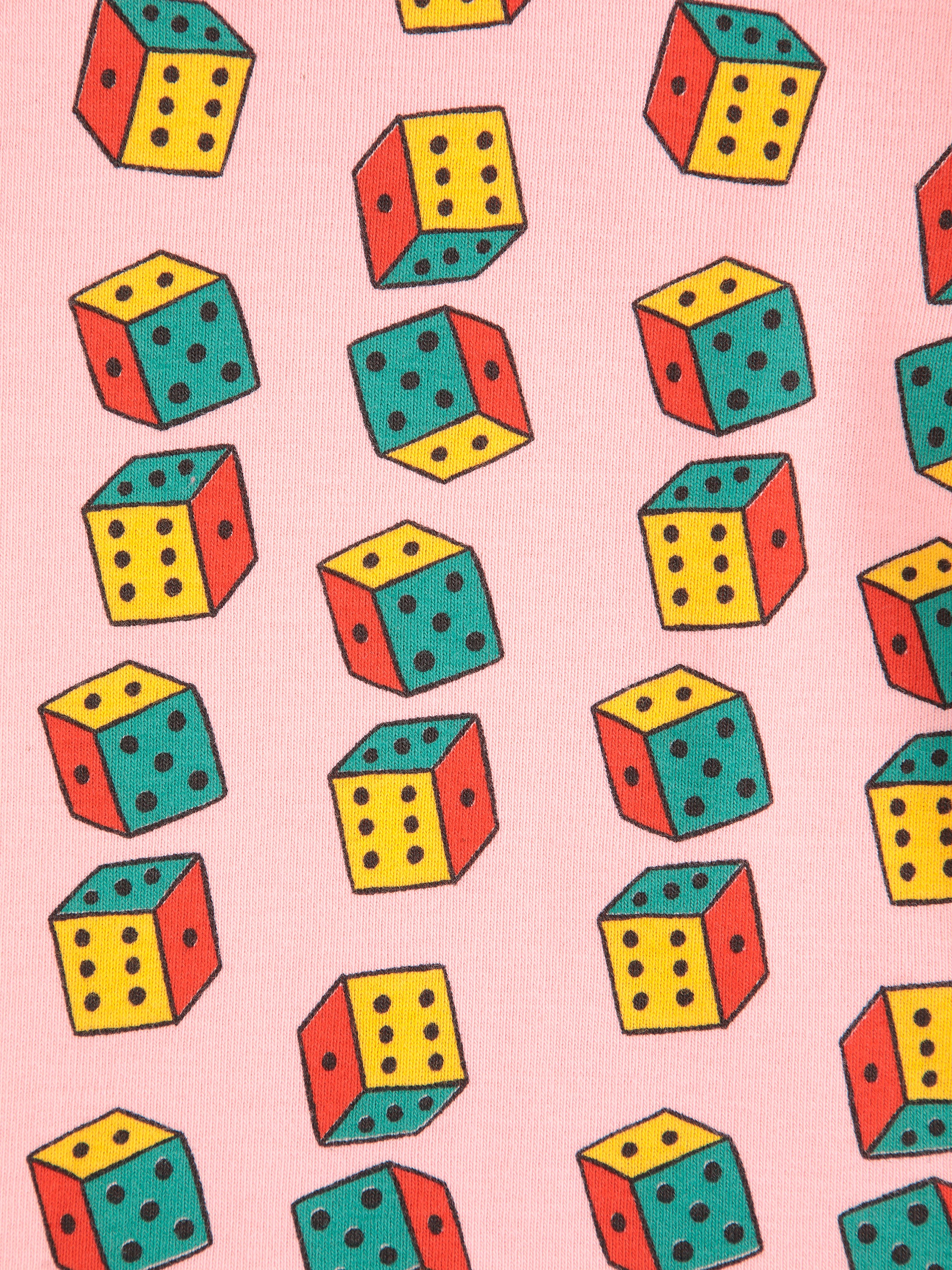 Dices All Over Turtle Neck T-Shirt