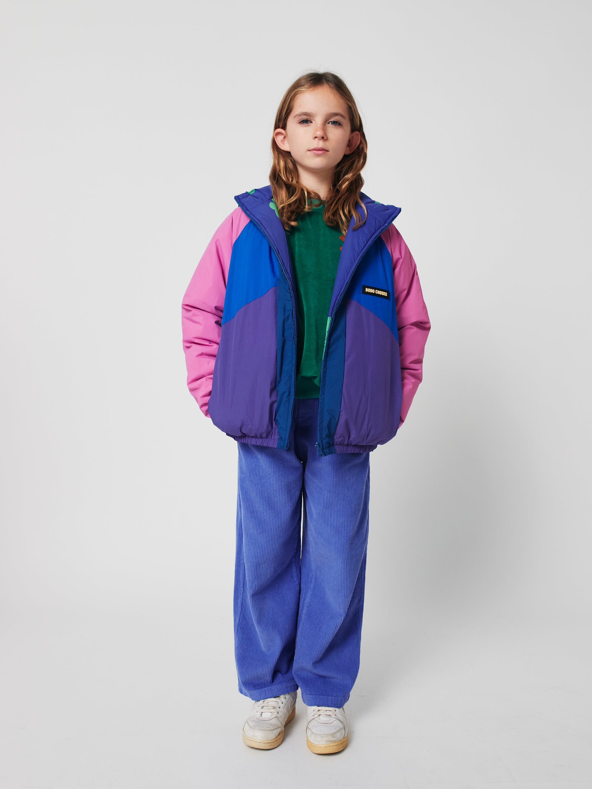 Bobo Choses Lilac Corduroy Pants