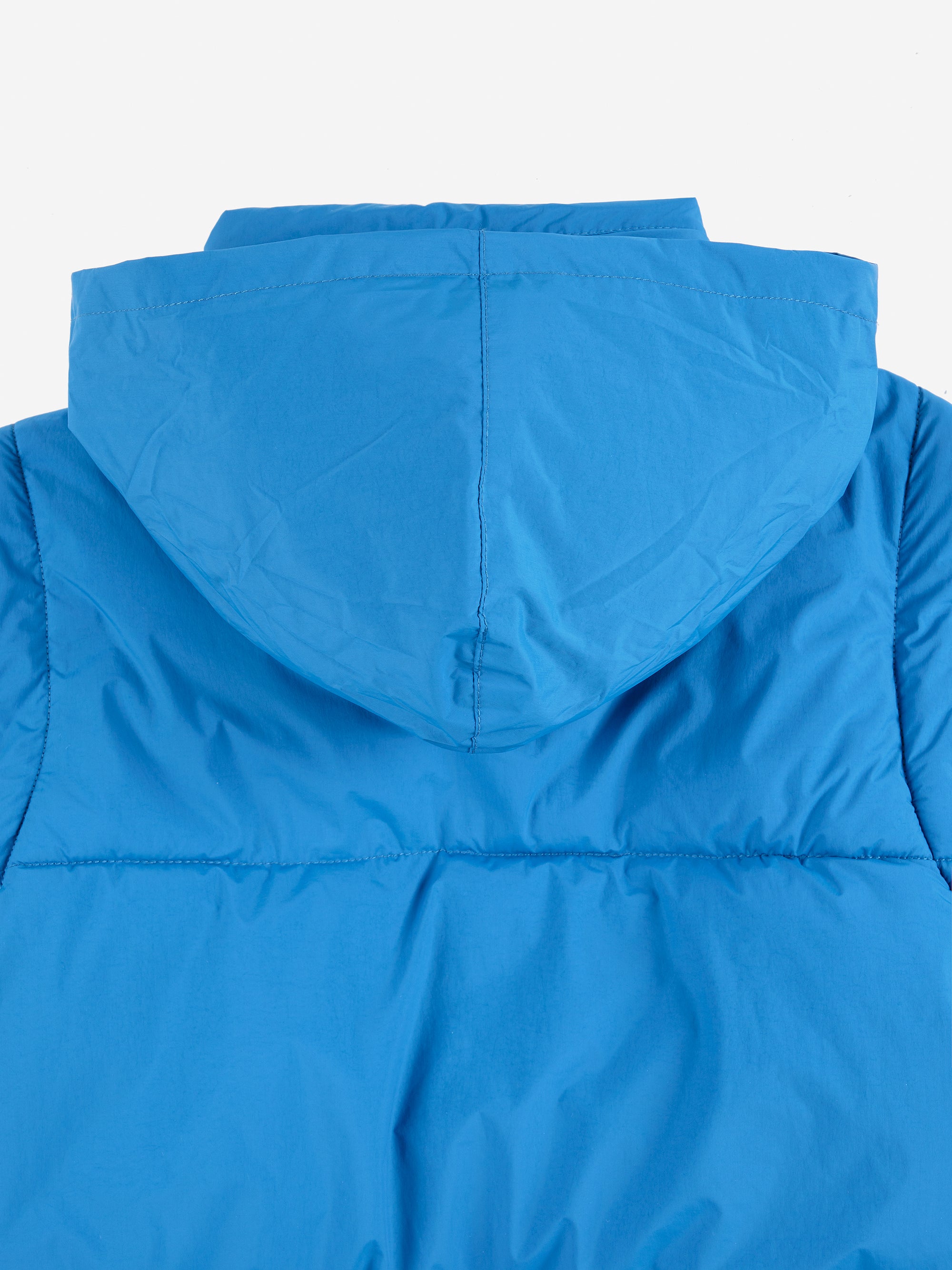 Schaffelljacke im Farbblockdesign