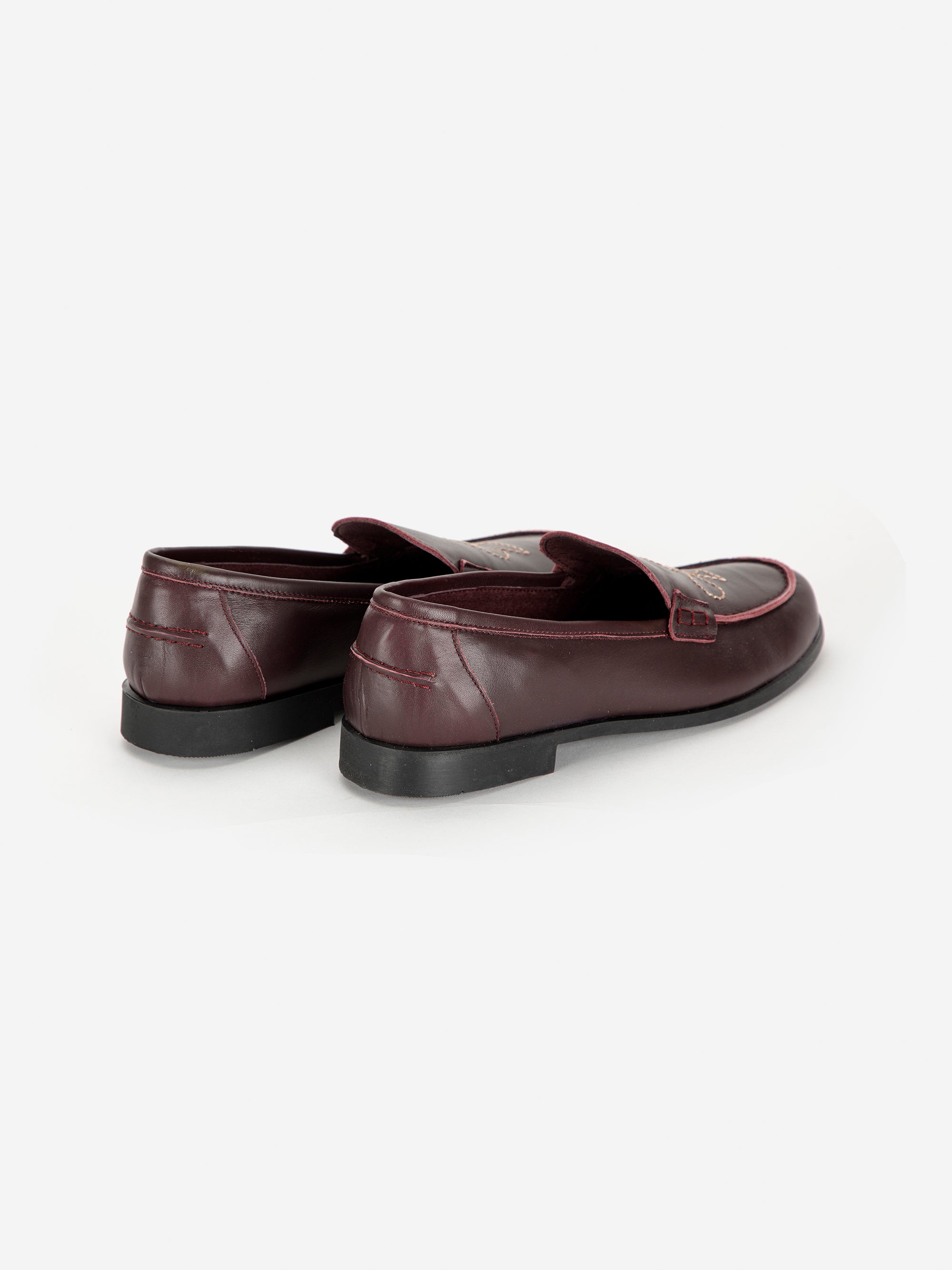 Embroidered Loafers