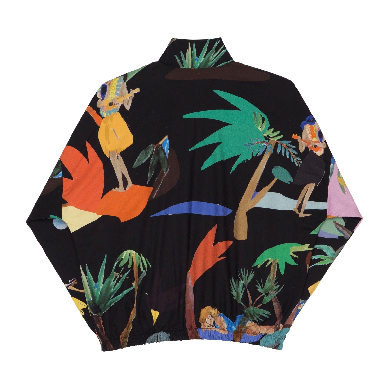 Schwarze grüne Mond-Teddyjacke