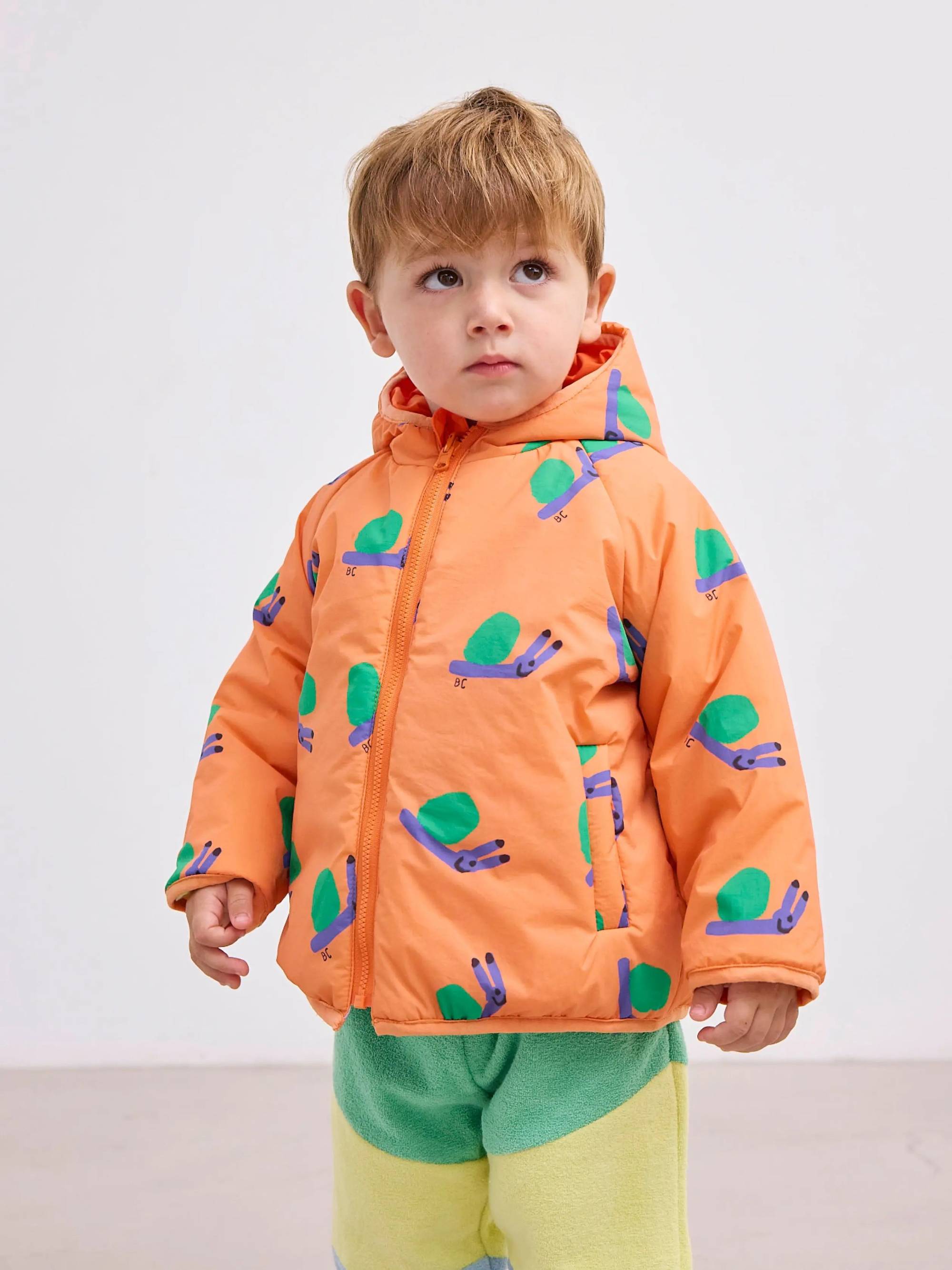 Baby Color Block Reversible Anorak