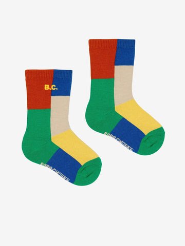 Baby Color Block Socken Pack