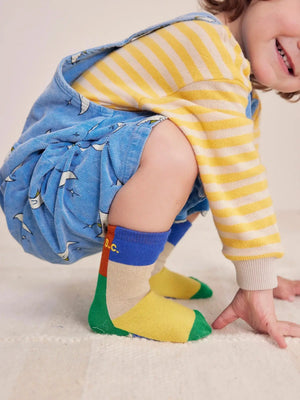 Baby Color Block Socken Pack