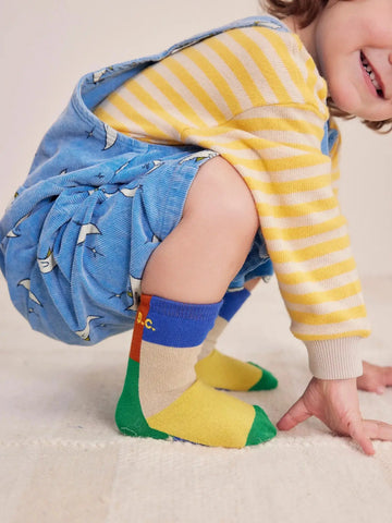 Baby Color Block Socks Pack