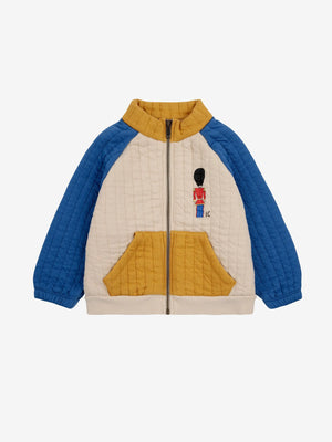 Baby Little Tin Soldier Quilted Zipped Sweatshirt