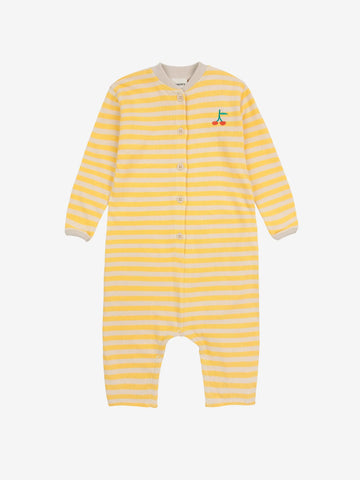 Baby Stripes Terry Overall