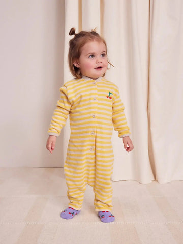 Baby Stripes Terry Overall