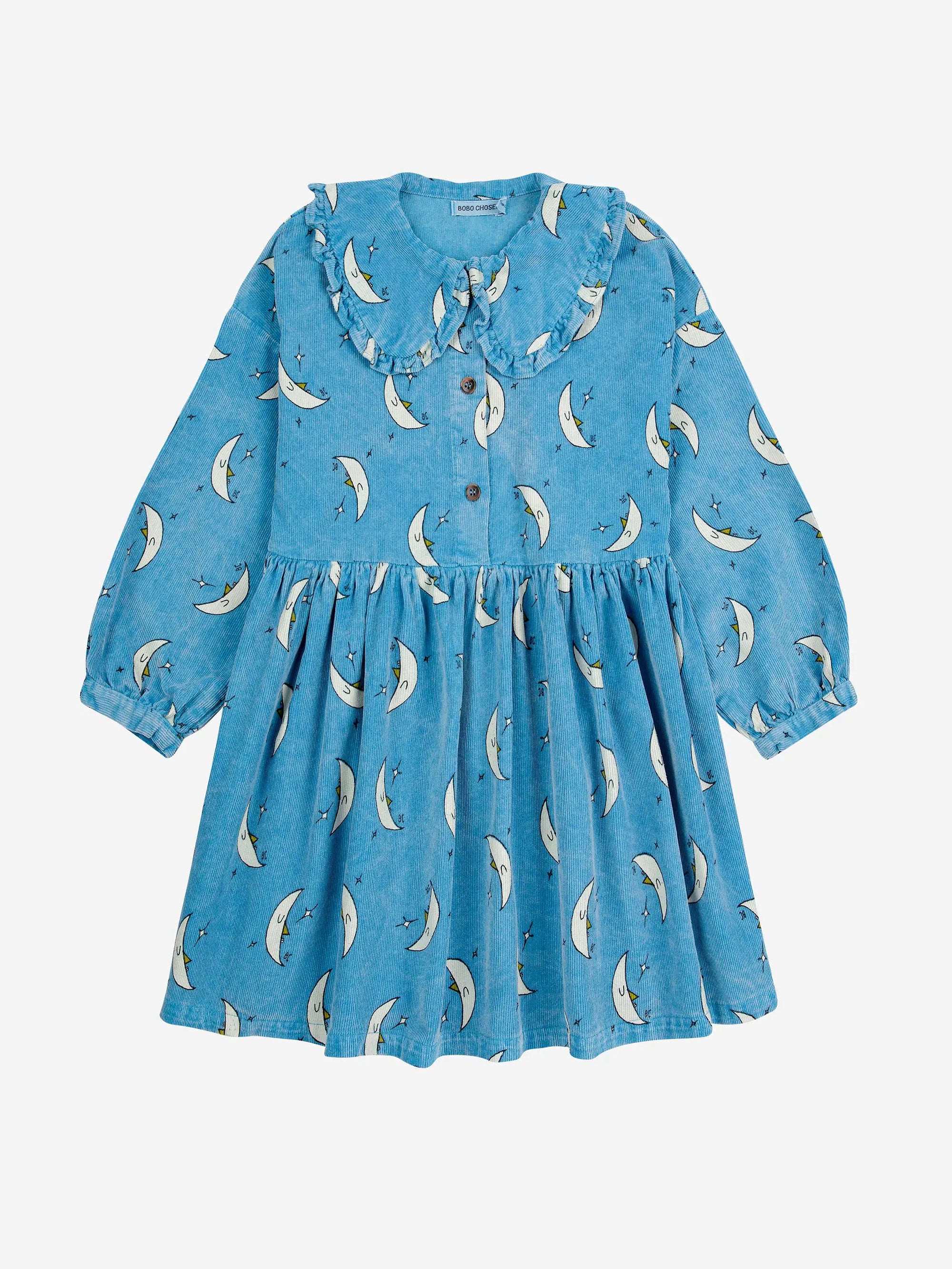 Beneath The Moon All Over Raglan Sleeves Dress