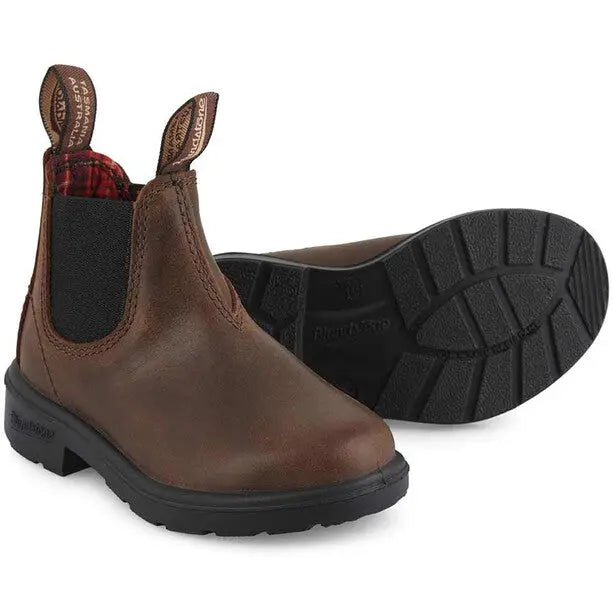 Blundstone Shoes KIDS 1468 Antique Brown & Black