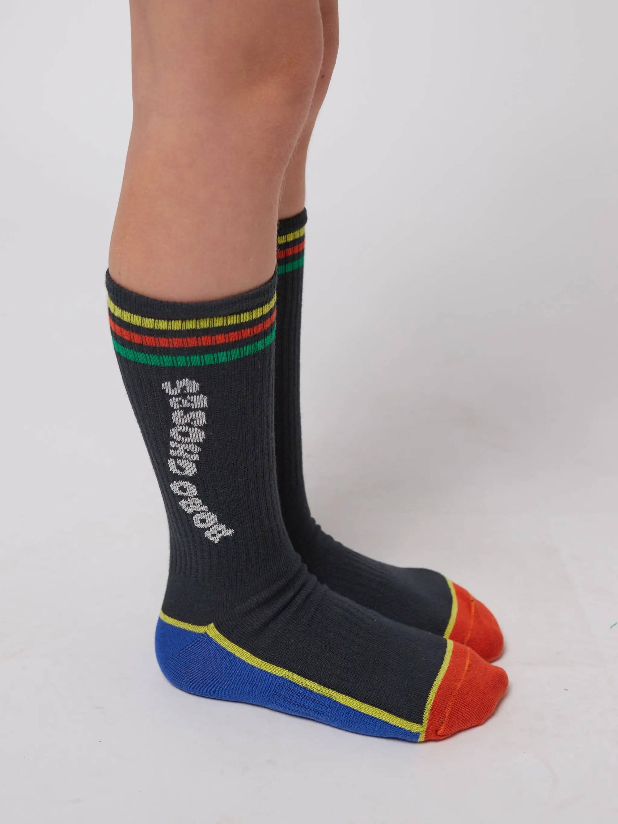 Bobo Choses color block long socks