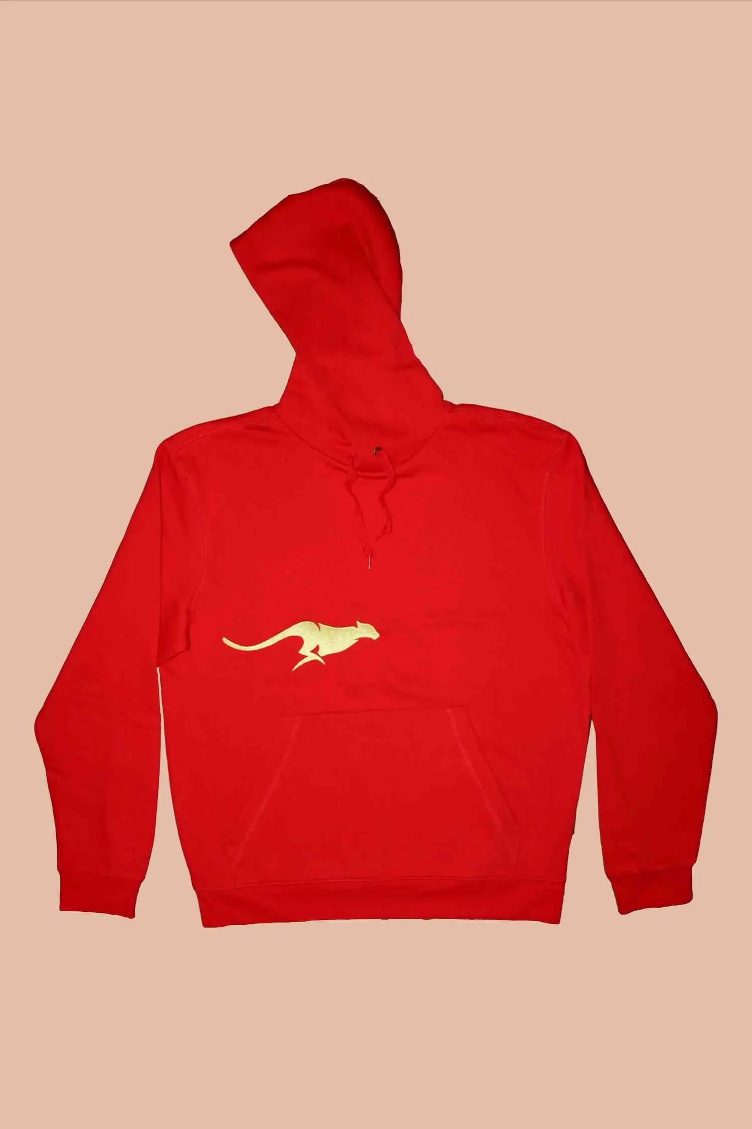 Gepard Hoodie Rot Kontrastsupply