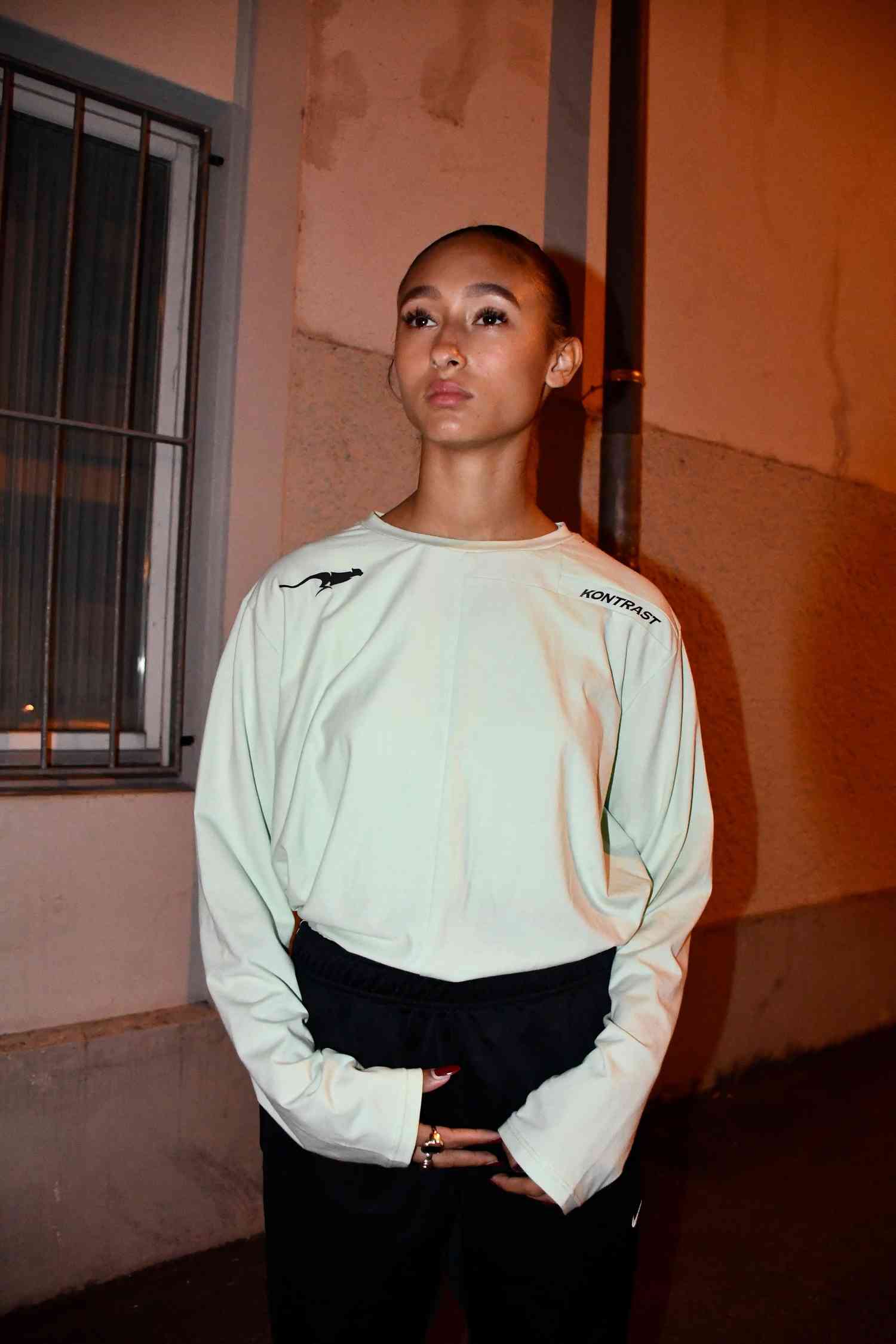 Cheetah Longsleeve Kontrastsupply