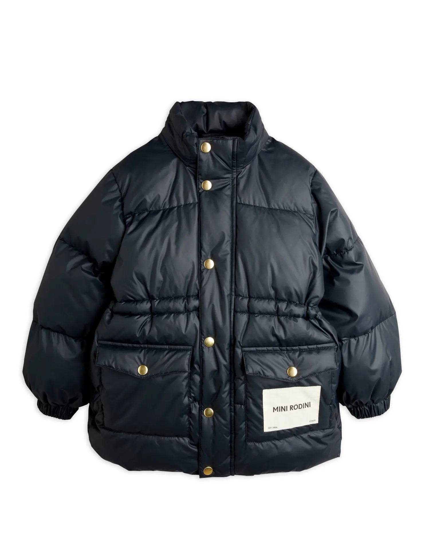 Heavy Puffer Jacke Blau