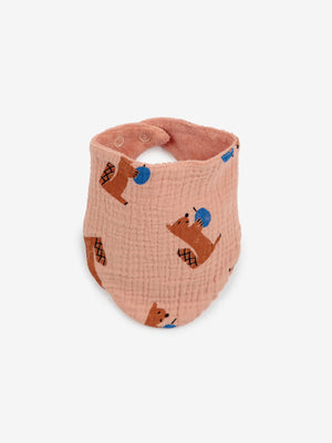 Hungry Squirrel Muslin Bib Set