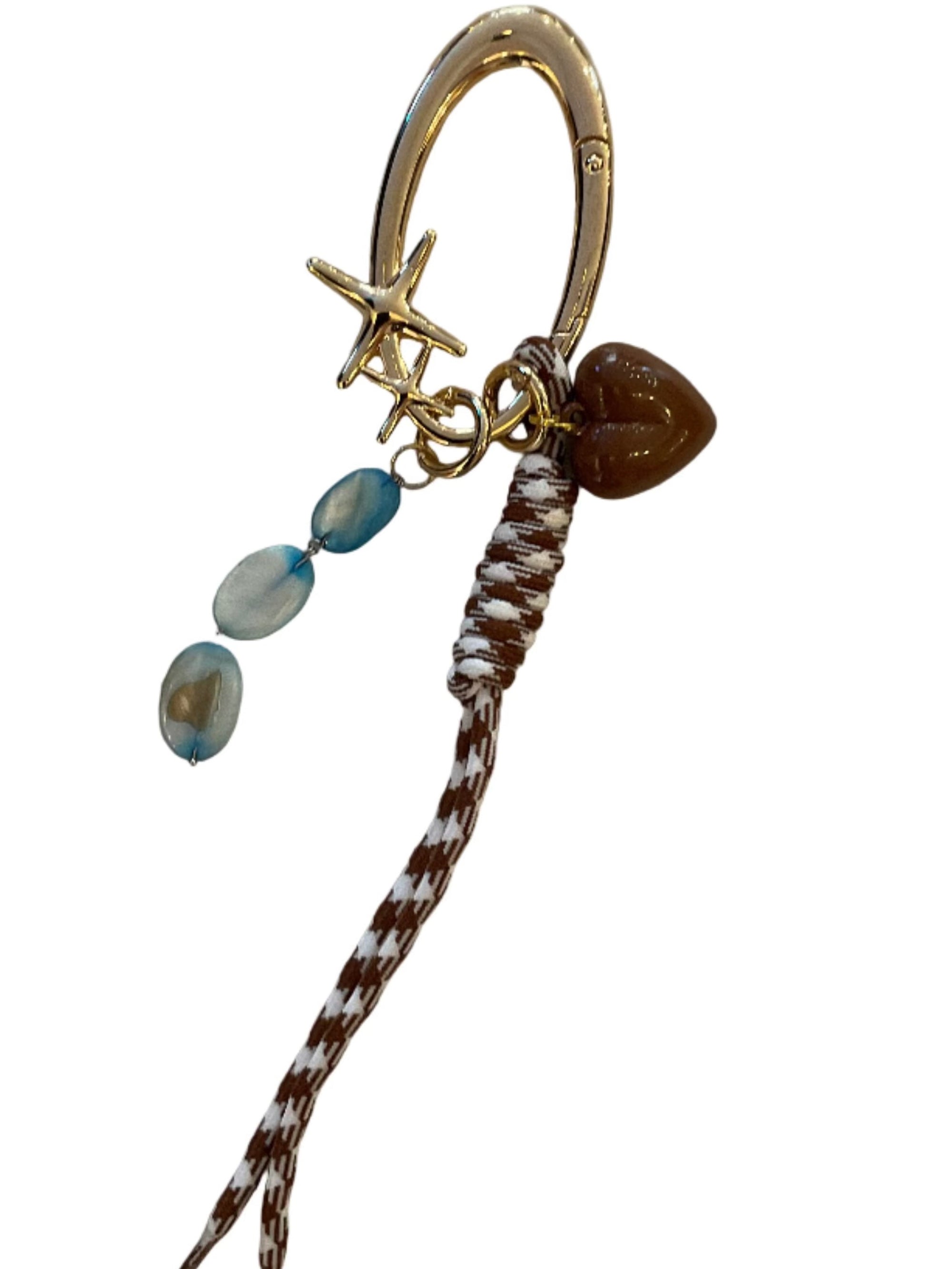 Felah Keychain Cocoa Shell Trail