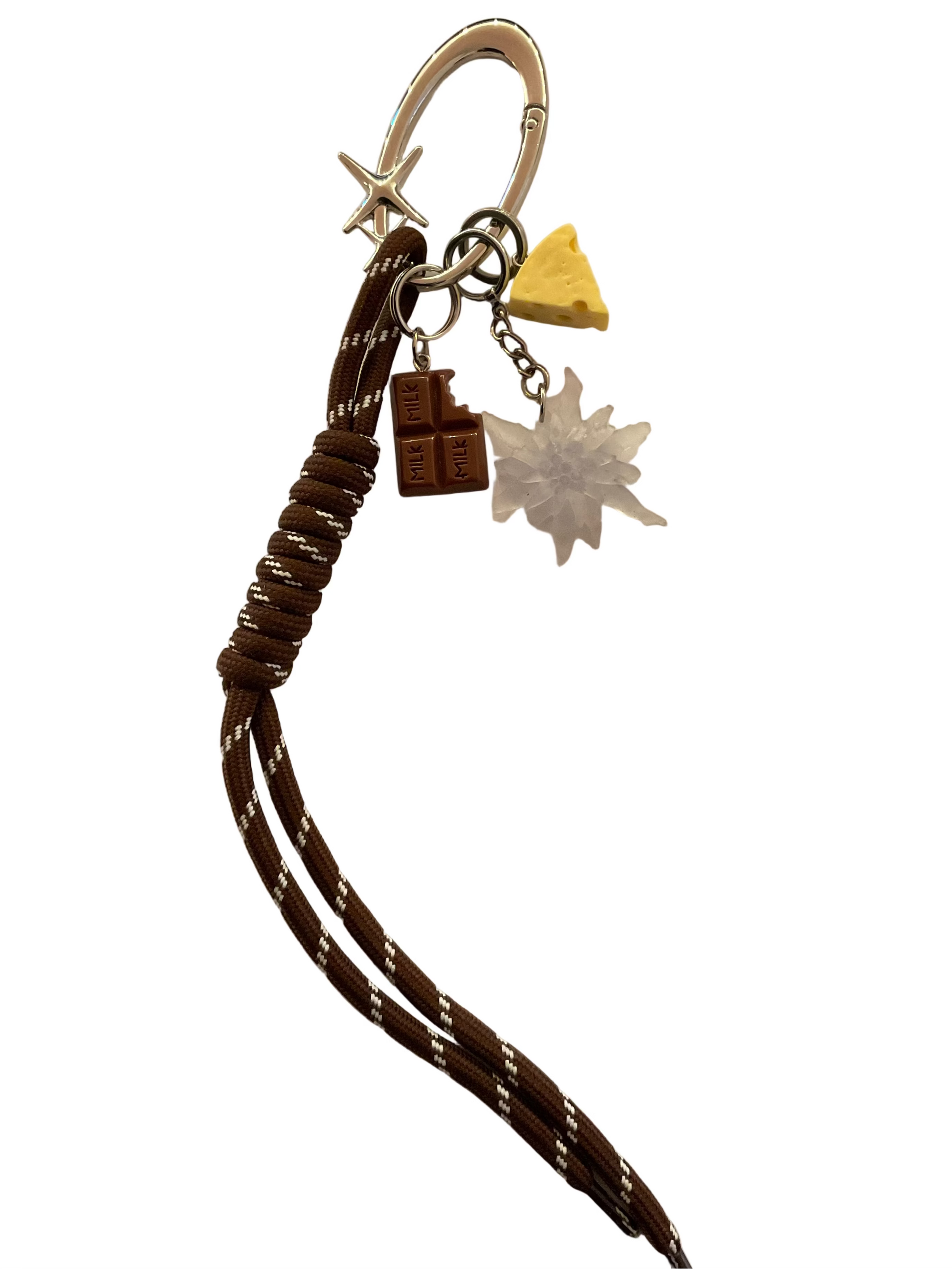 Felah Keychain Alpine Snack Trail Brown