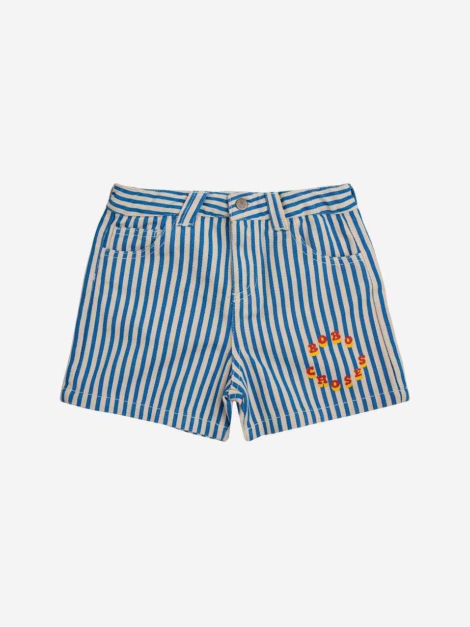 Bobo Choses Circle Stripes Woven Shorts