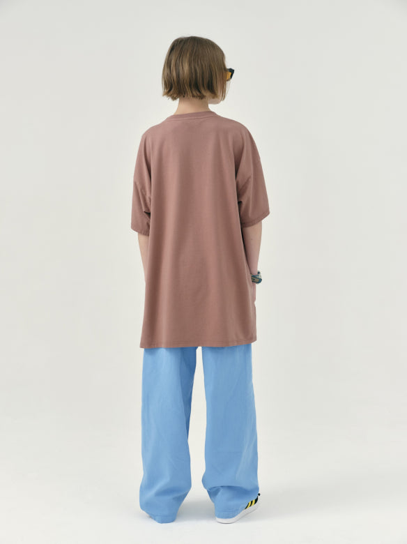 Wide Pant Bonnie Blue Twill