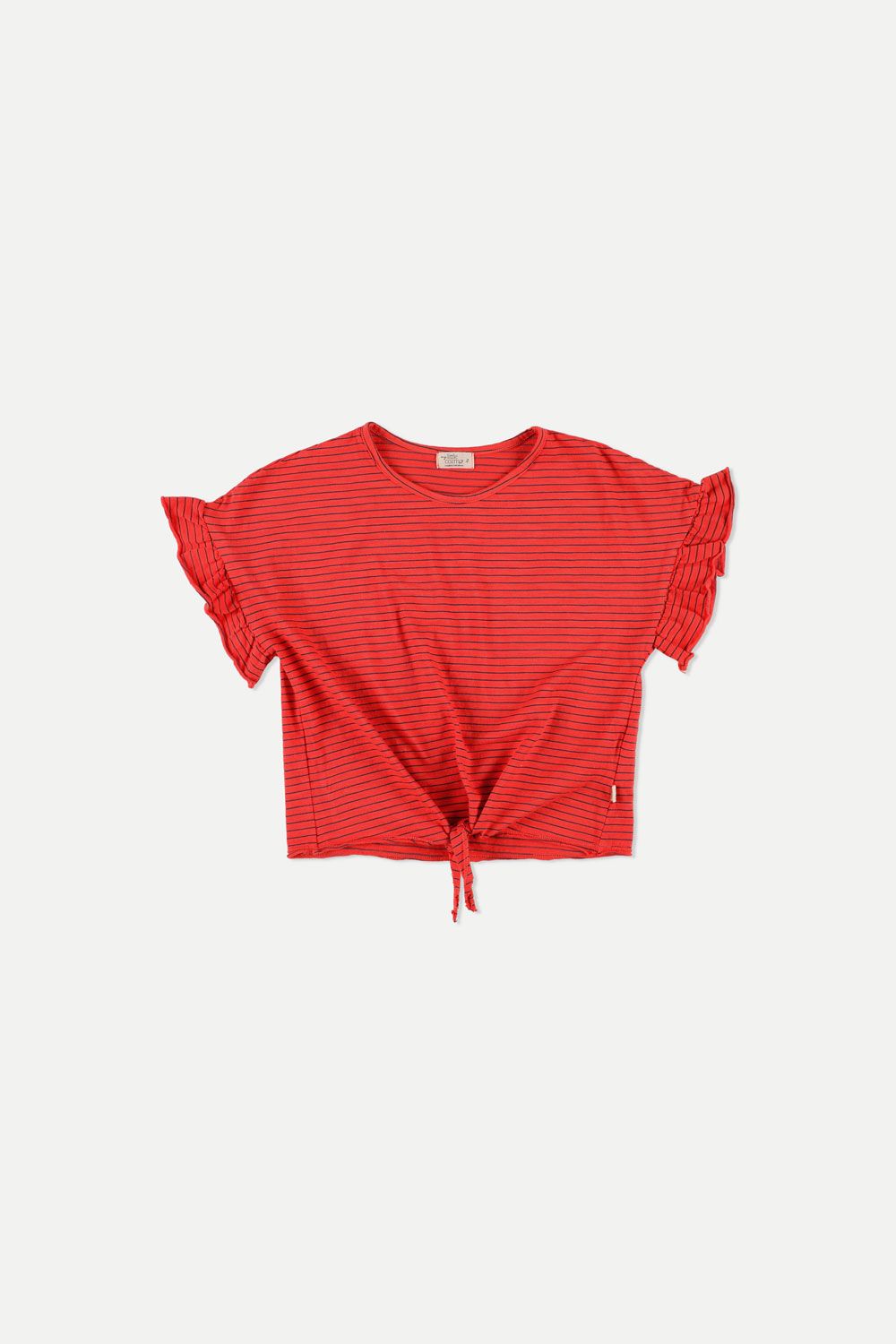 Alma Organic Slub Stripe Knot T-shirt