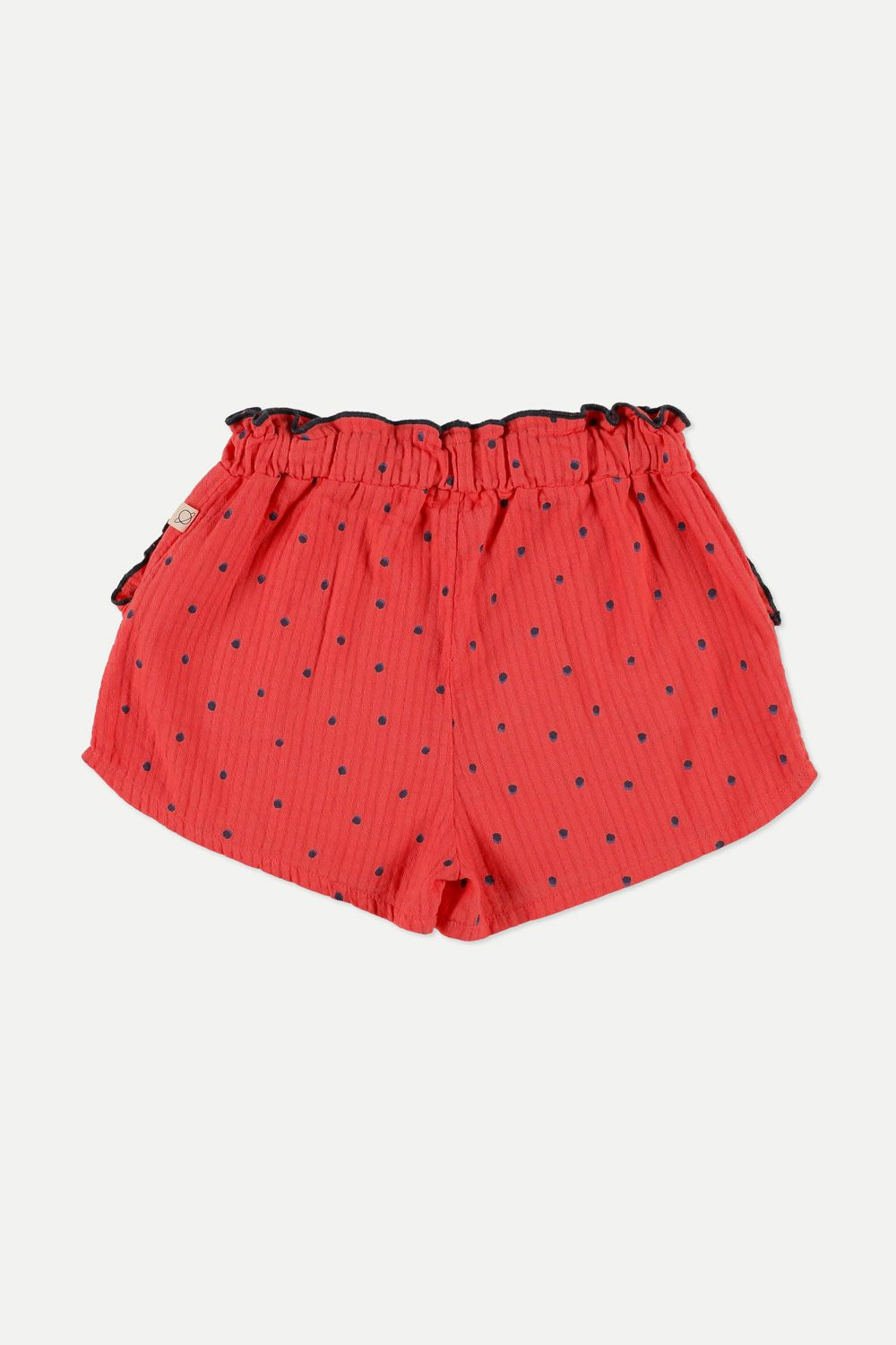 Arianna Shorts aus Musselin mit Polka-Dot-Muster