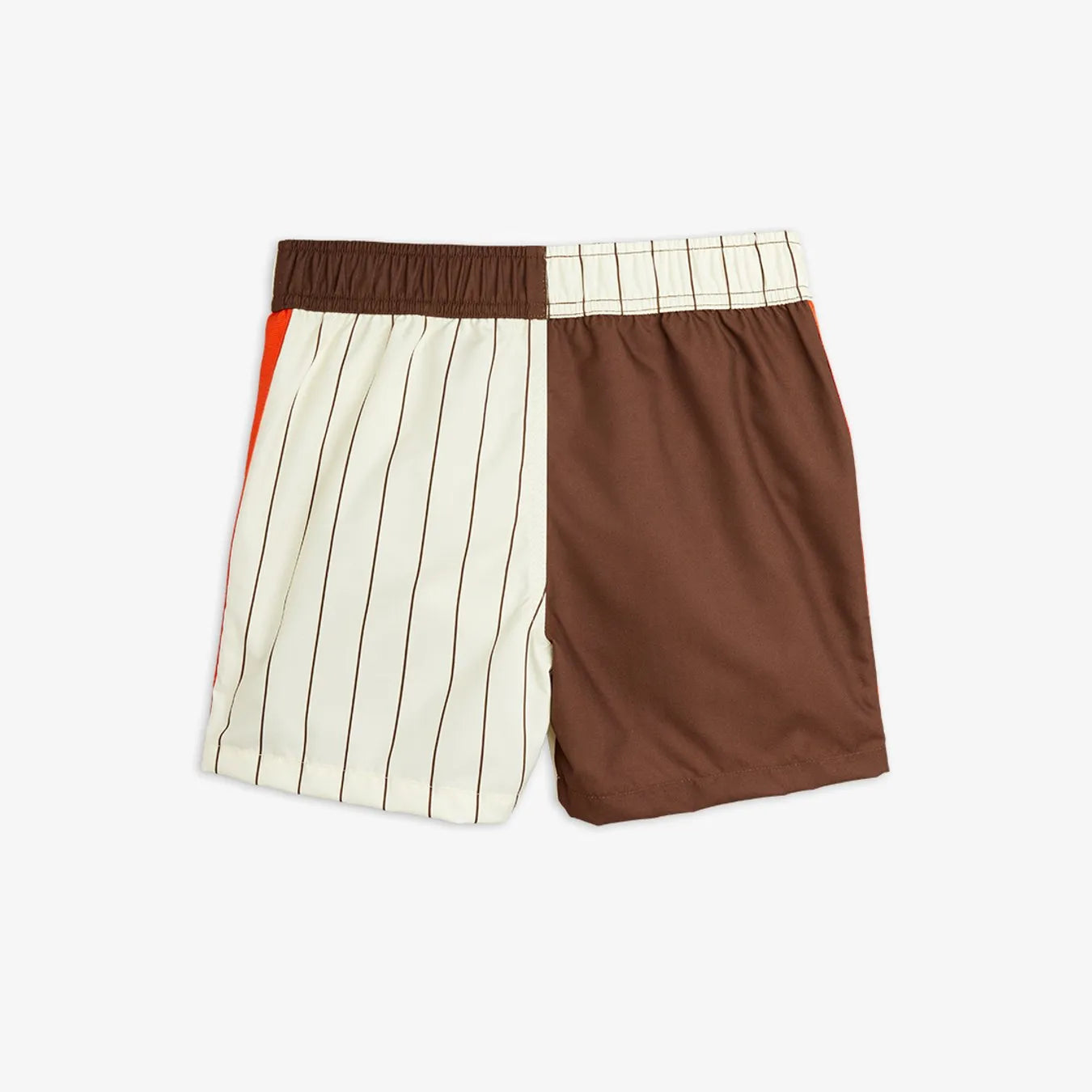 Pinstripe Woven Swim Shorts